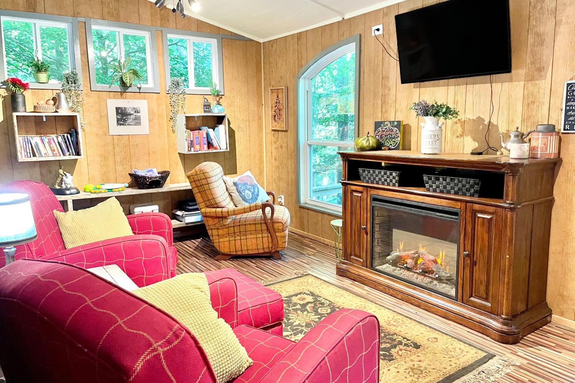 Coffee Creek Cabin Sautee Nacoochee Exterior foto