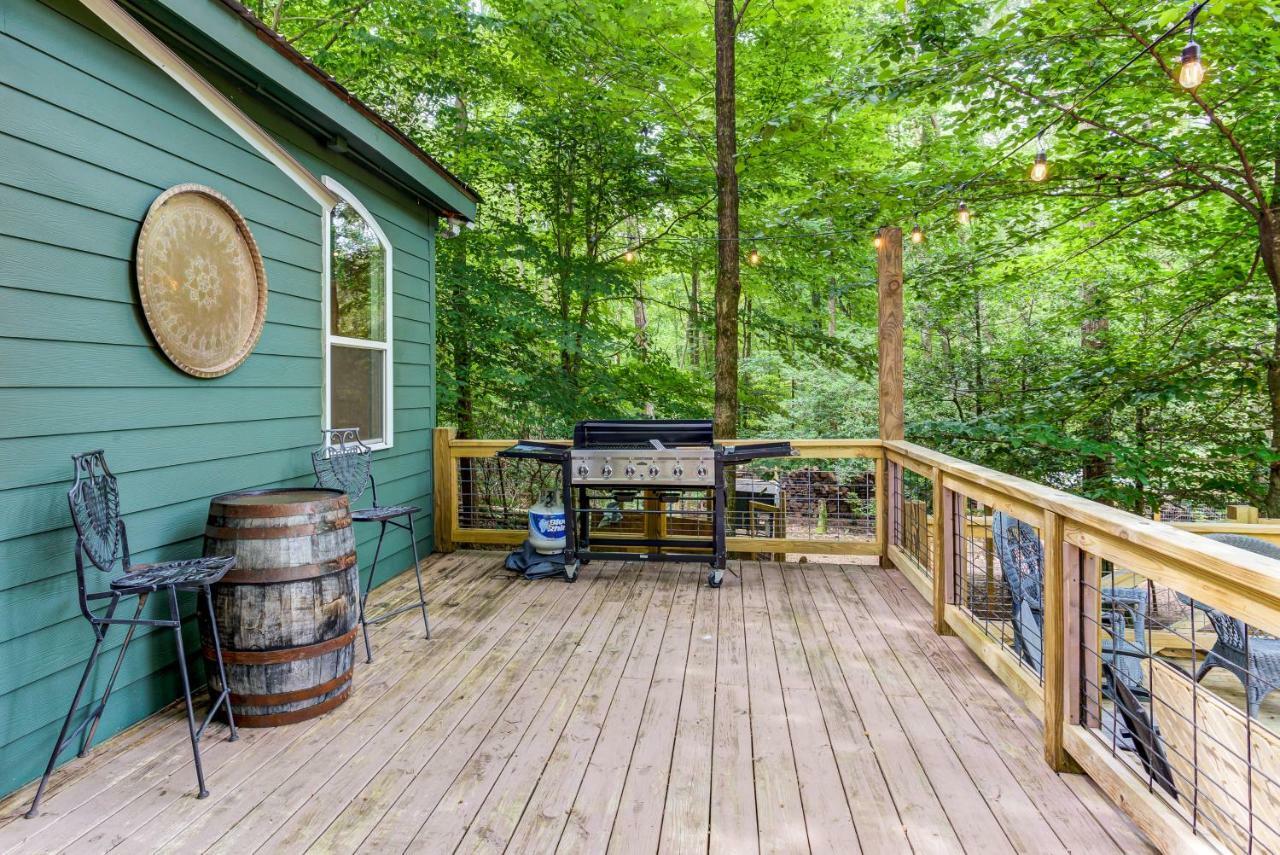 Coffee Creek Cabin Sautee Nacoochee Exterior foto