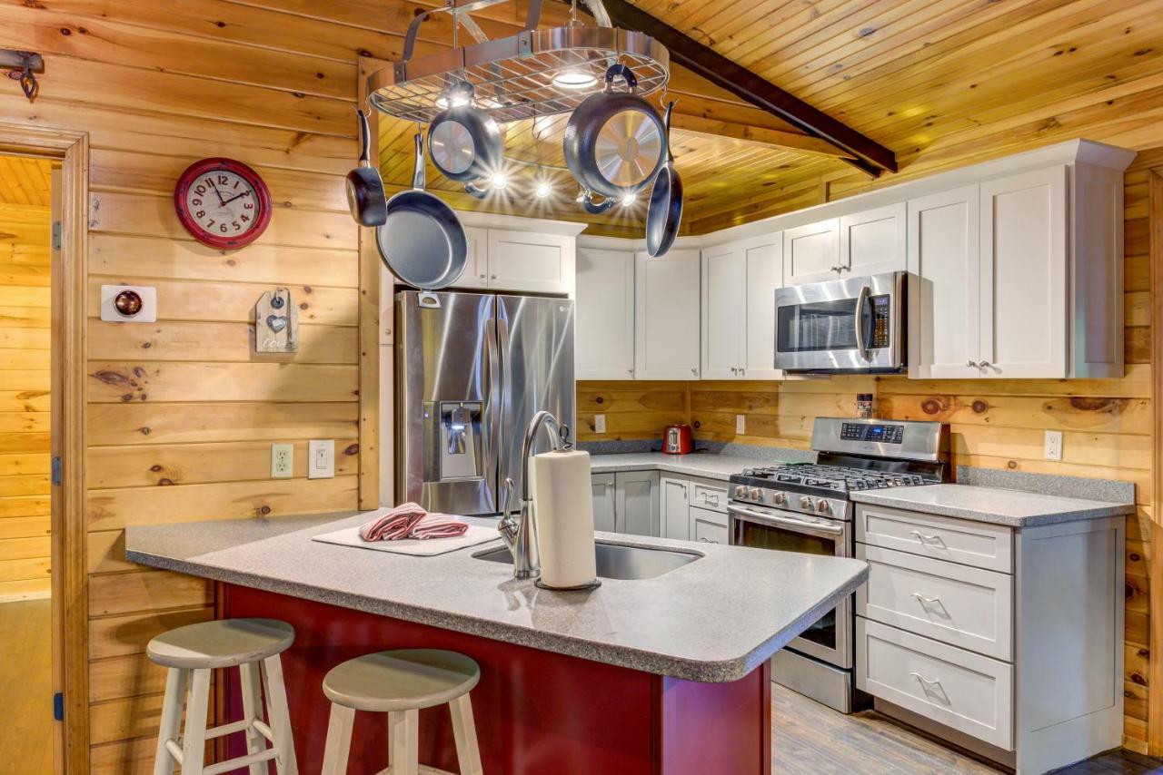 Coffee Creek Cabin Sautee Nacoochee Exterior foto