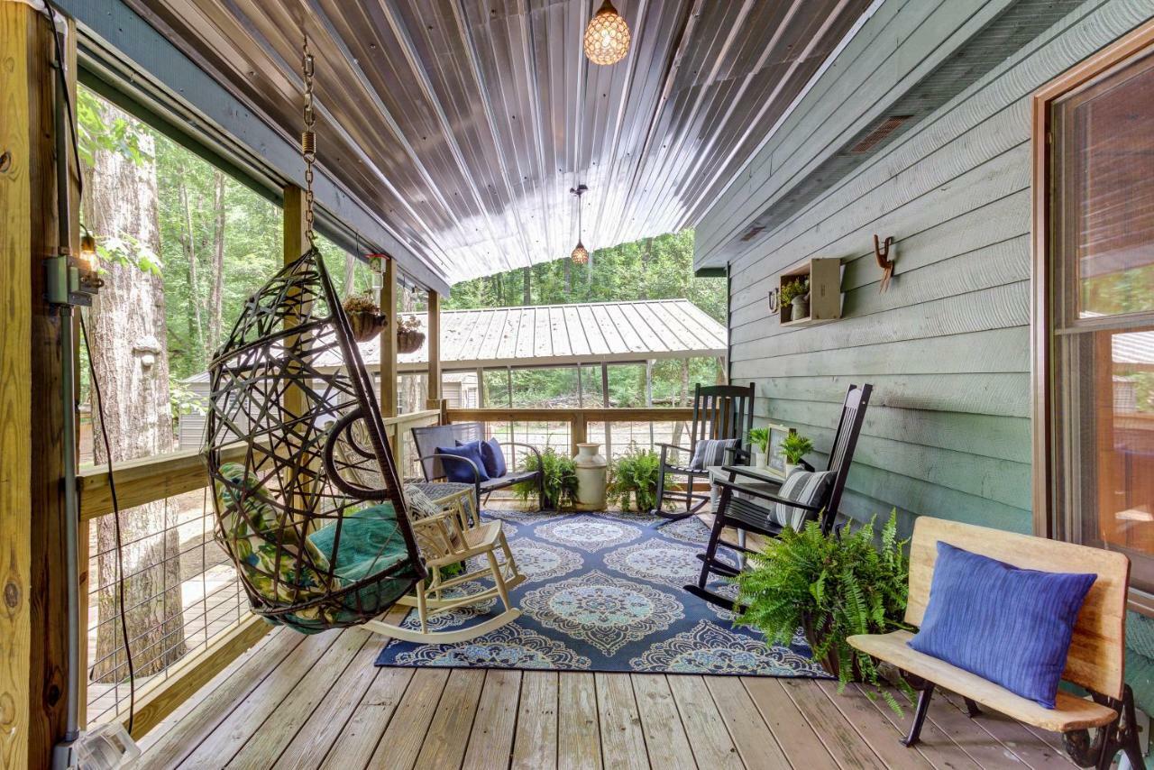 Coffee Creek Cabin Sautee Nacoochee Exterior foto