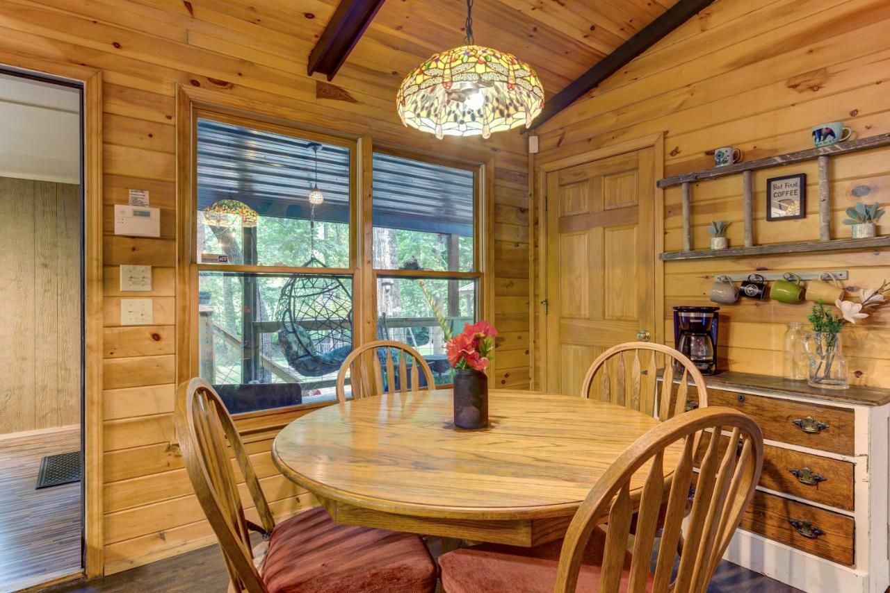 Coffee Creek Cabin Sautee Nacoochee Exterior foto