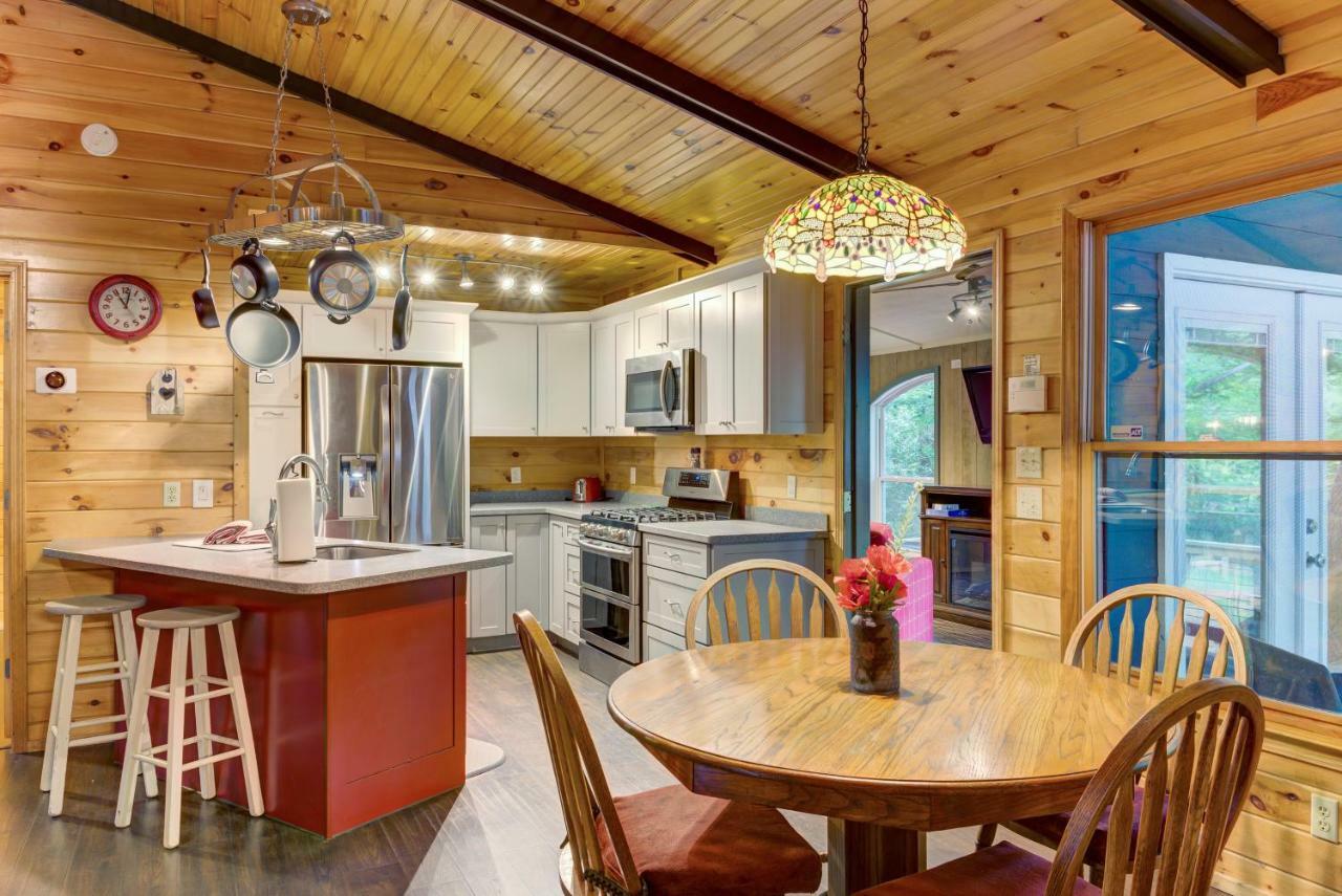 Coffee Creek Cabin Sautee Nacoochee Exterior foto